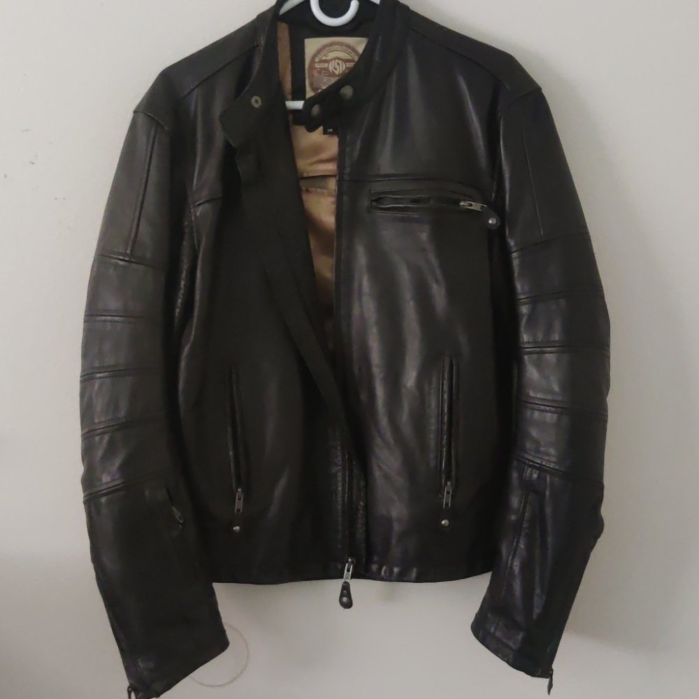Motorcycle black jacket